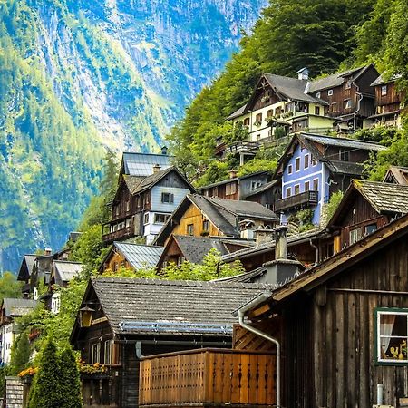 Haus Am Hof - 15Th Century House At The Lake, Near The Marketplace, With A Balcony Hallstatt Dış mekan fotoğraf