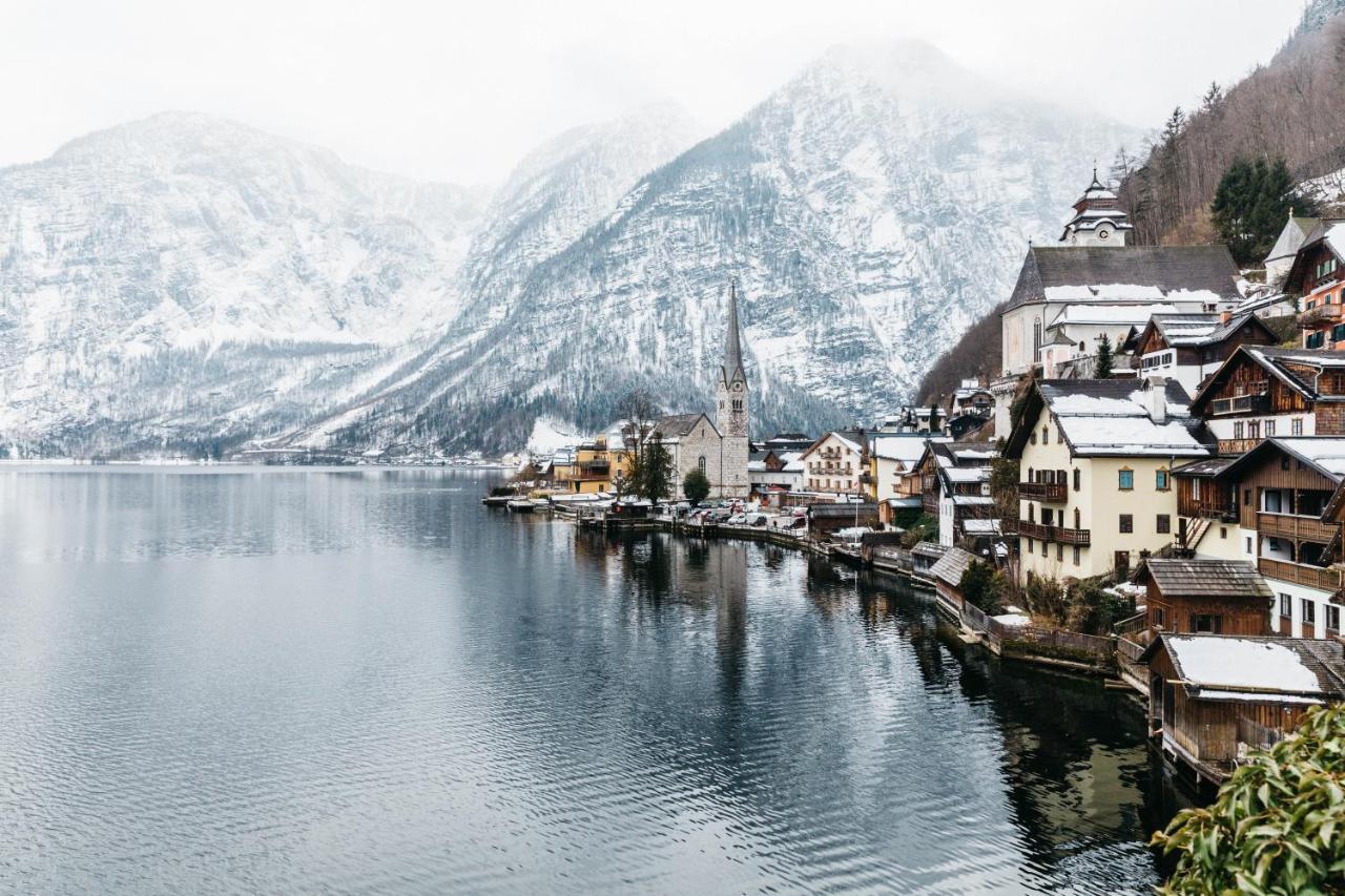 Haus Am Hof - 15Th Century House At The Lake, Near The Marketplace, With A Balcony Hallstatt Dış mekan fotoğraf