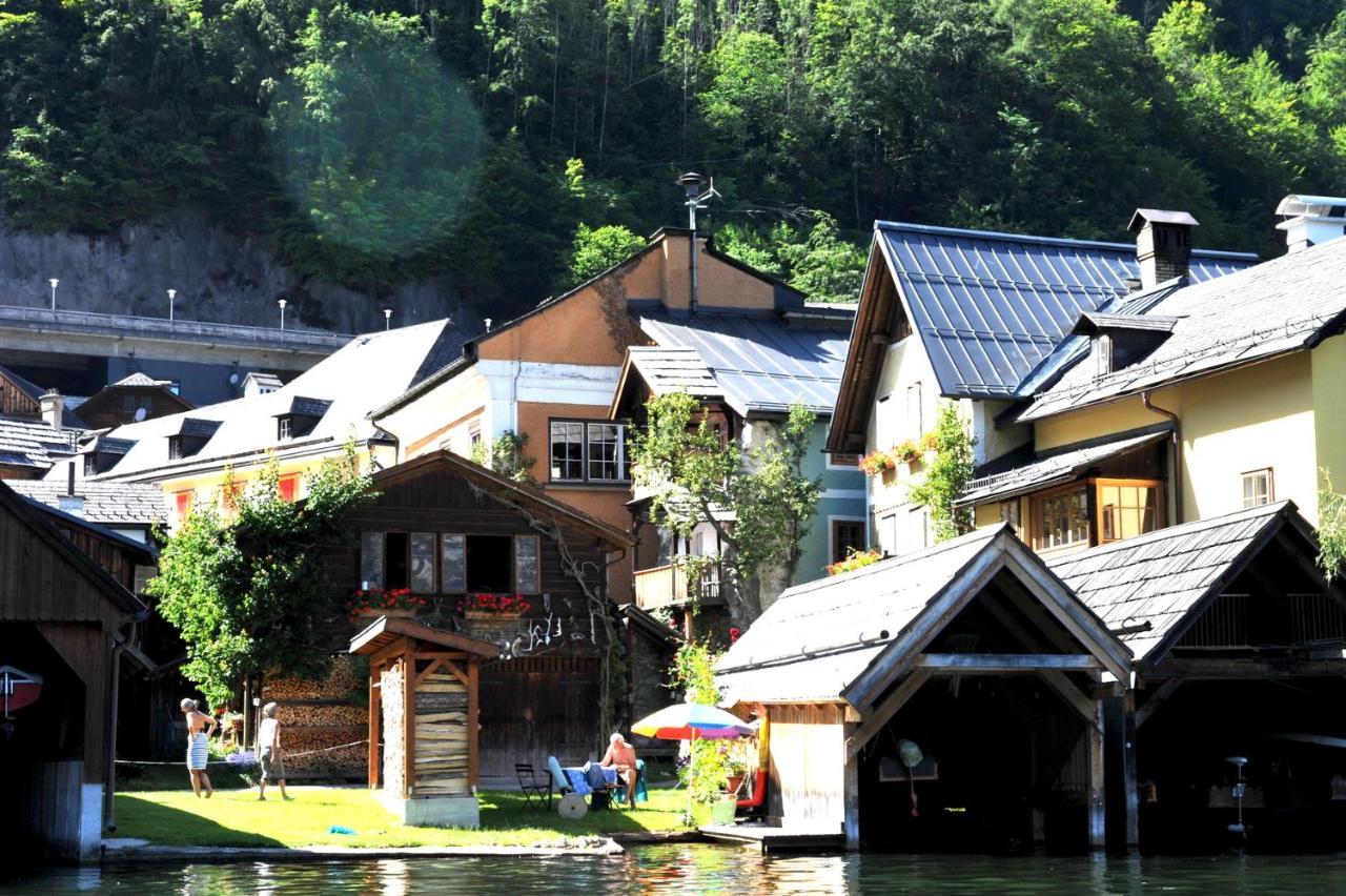 Haus Am Hof - 15Th Century House At The Lake, Near The Marketplace, With A Balcony Hallstatt Dış mekan fotoğraf